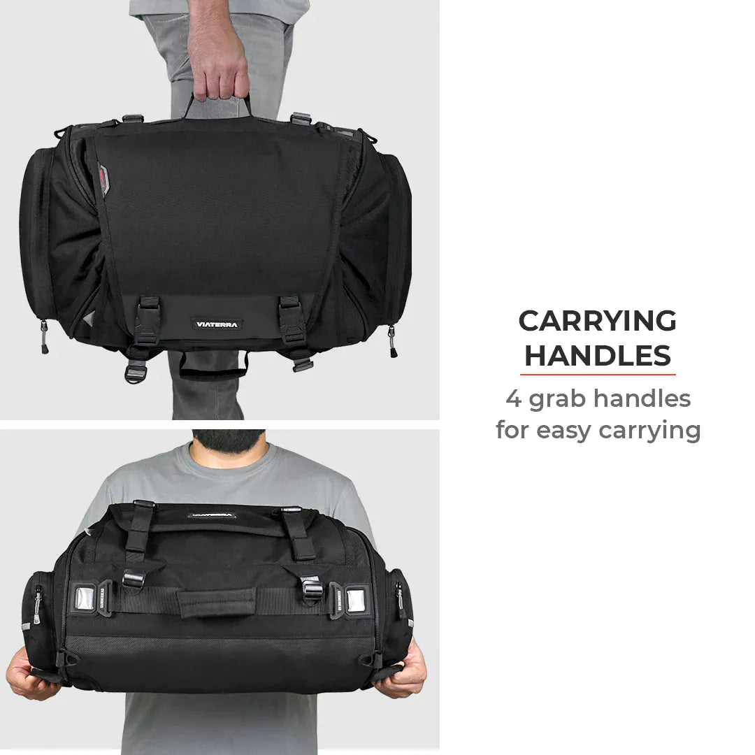 Viaterra Hammerhead Universal Tailbag for Bikes-45L