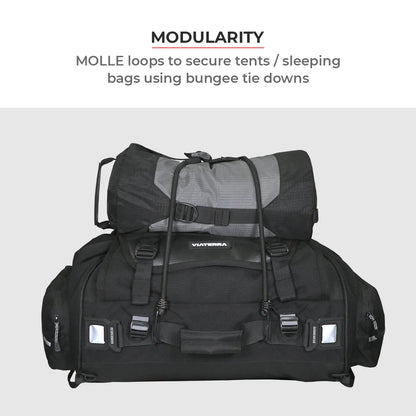 Viaterra Hammerhead Universal Tailbag for Bikes-45L