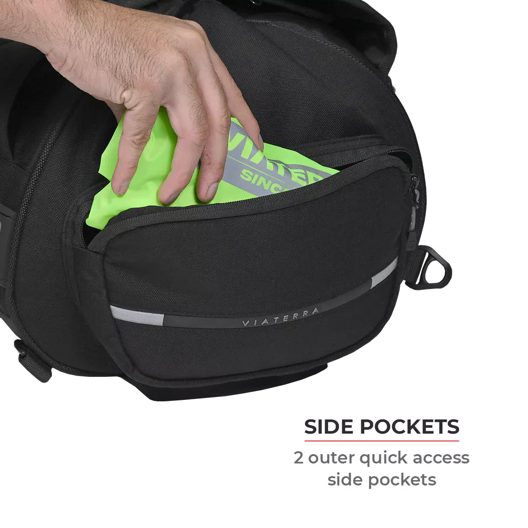 Viaterra Hammerhead Universal Tailbag for Bikes-45L