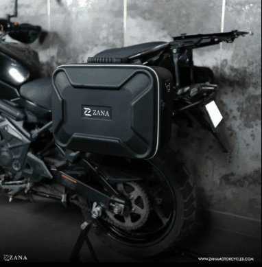 Zana Saddle Stay V-2 with Exhaust Sheild with Jerry can Mount for Kawasaki Versys 650 ZI-8497V2