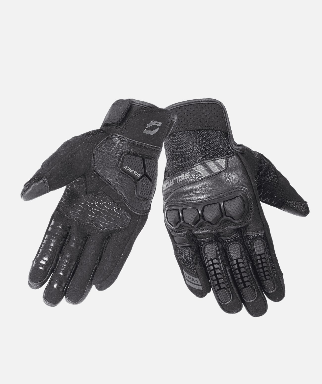Solace VENTO Dualsport Gloves V2( Sable Black)