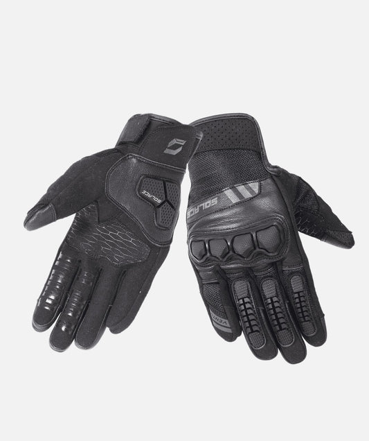 Solace VENTO Dualsport Gloves V2( Sable Black)