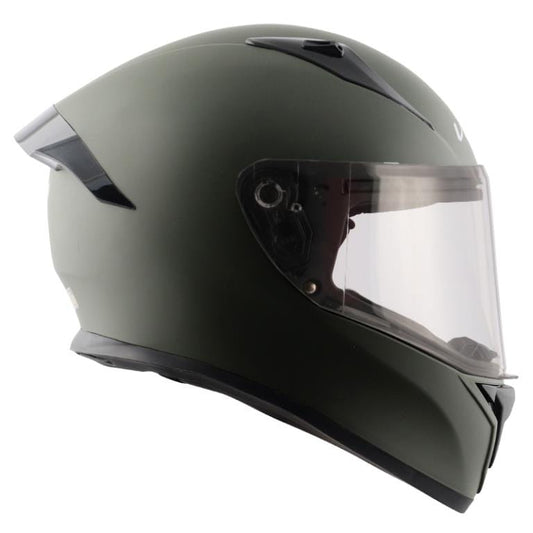 Vega Bolt Dull Battle Green Helmet Riders Junction 2