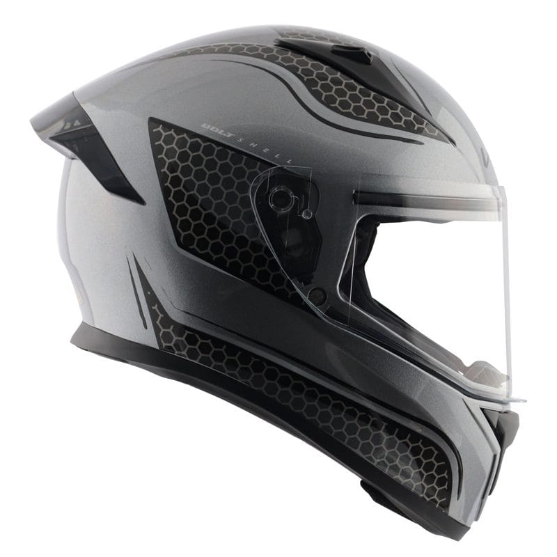 Vega Bolt Hyper Anthracite Black Helmet Riders Junction