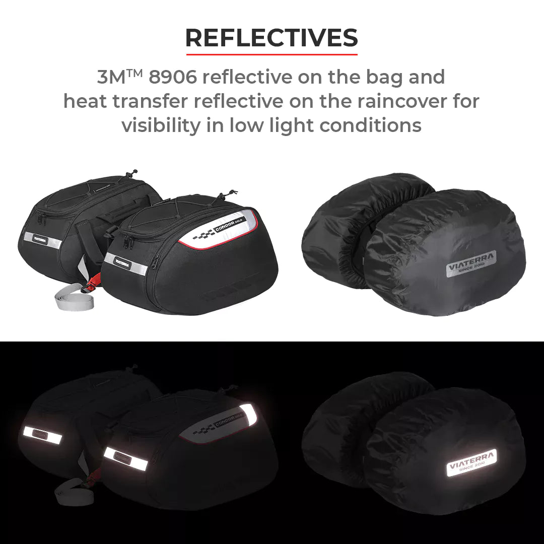 ViaTerra Condor Solo 100% Waterproof Saddlebag