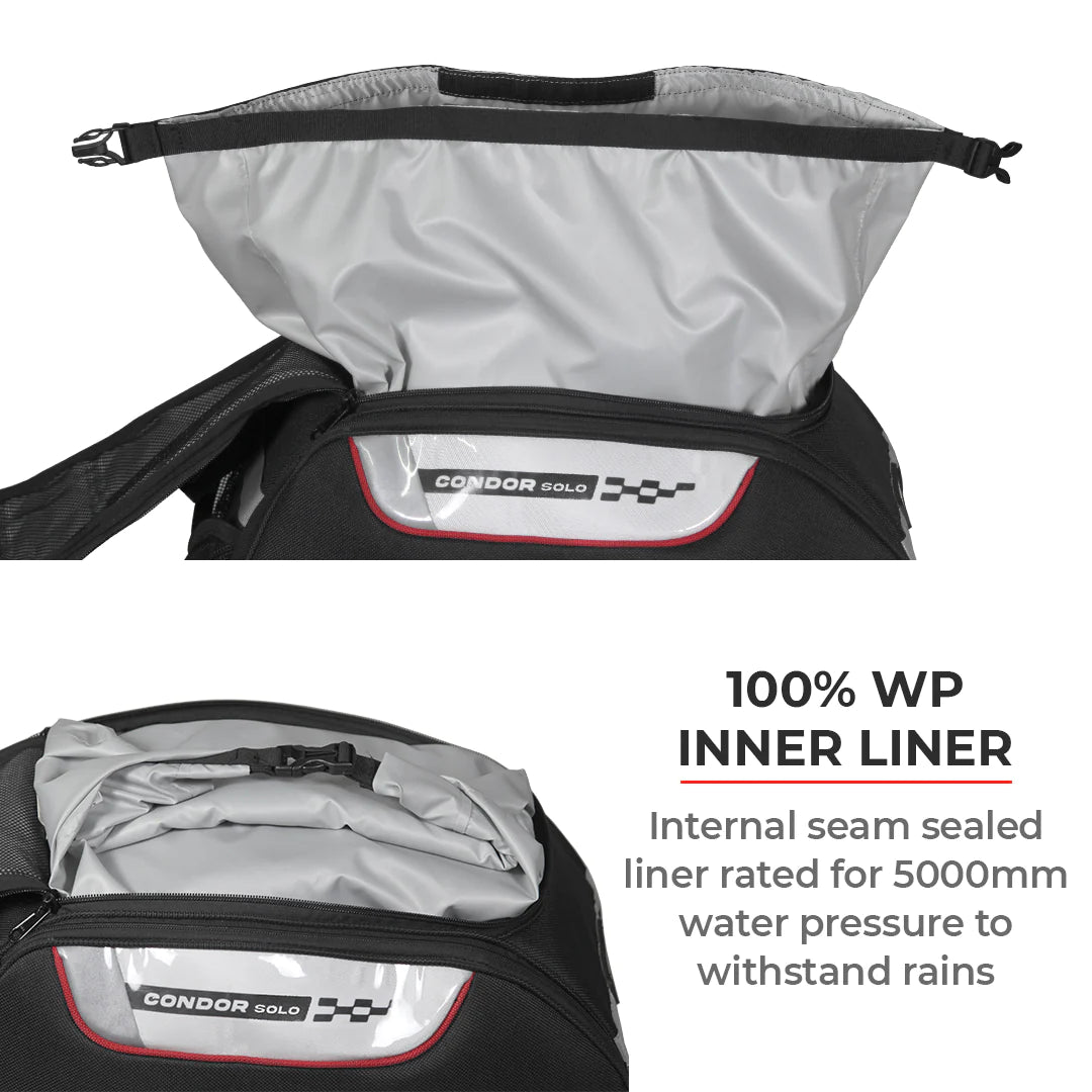 ViaTerra Condor Solo 100% Waterproof Saddlebag