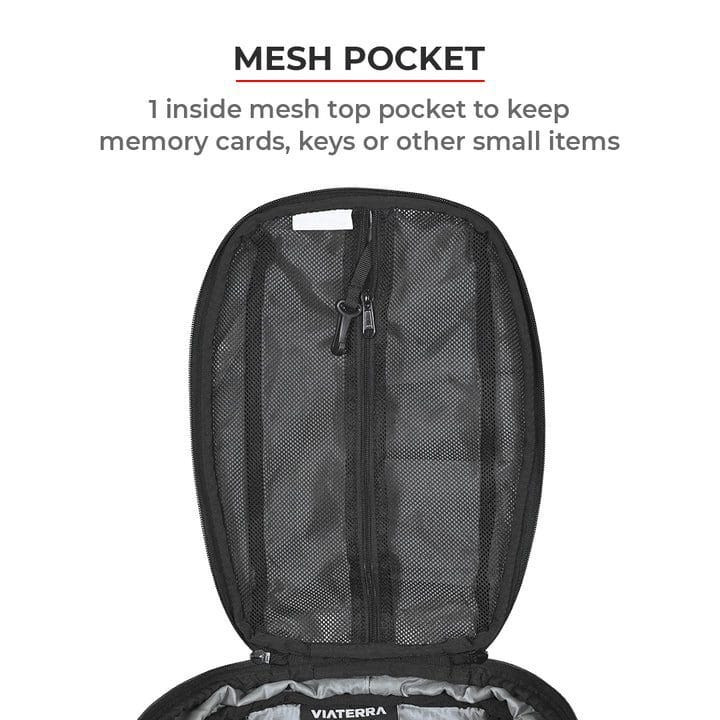 ViaTerra Fly Universal Strap Based Tank Bag for Bikes