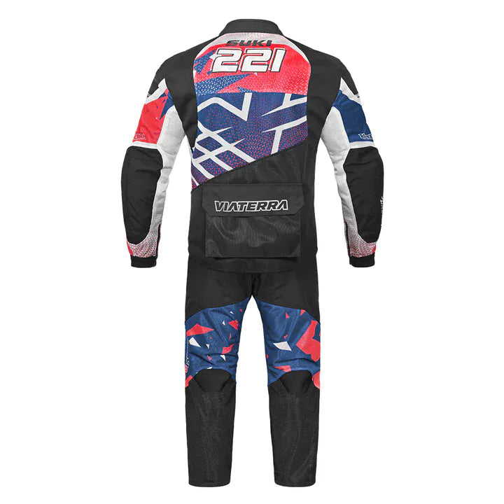 Viaterra Corbett Off-Road Suit-Red