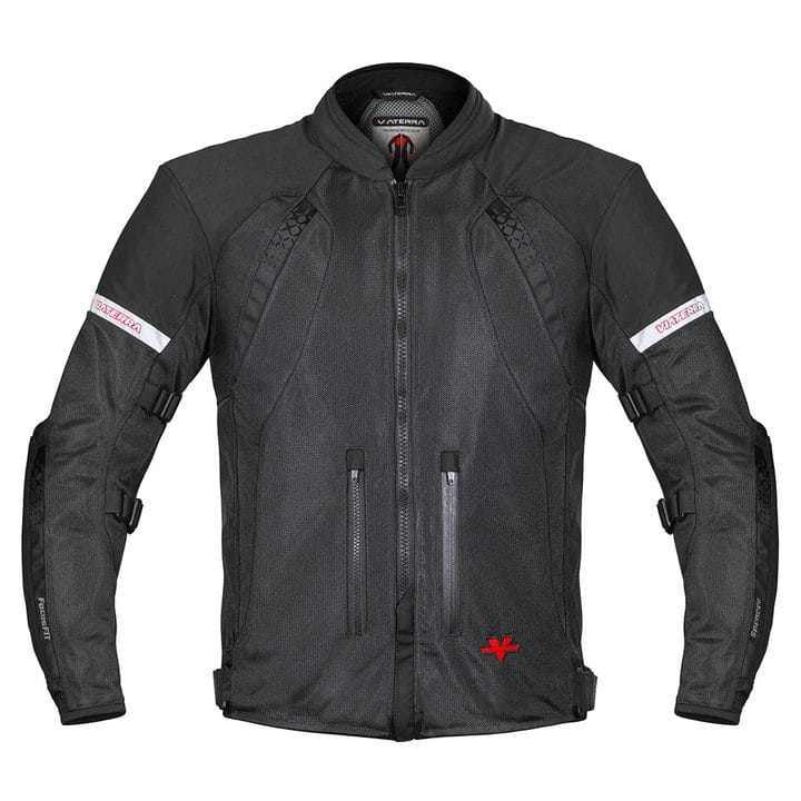 Viaterra Spencer Street Mesh Riding Jacket-Black