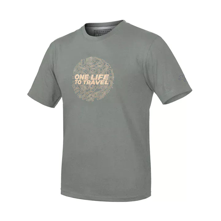 Viaterra Unisex Contour T-Shirt-Green