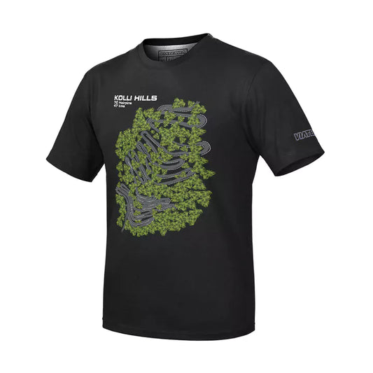 Viaterra Unisex Kolli Hills T-Shirt-Black