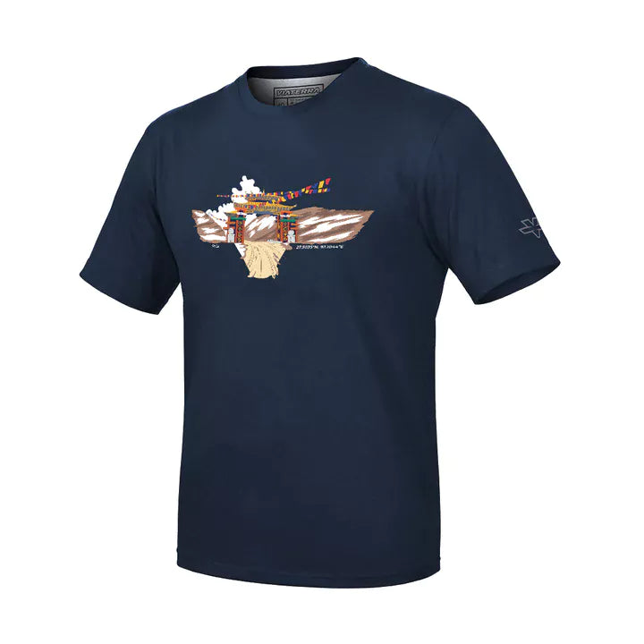 Viaterra Unisex SE LA T-Shirt-Blue