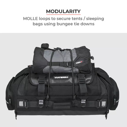 Viaterra Universal Tailbag for Bikes-75L