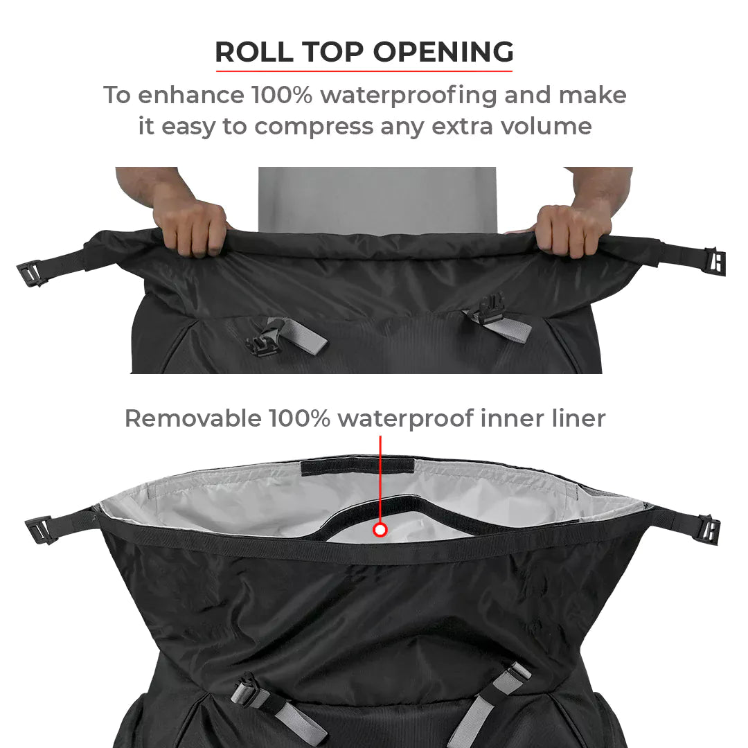 Viaterra Universal Tailbag for Bikes-75L