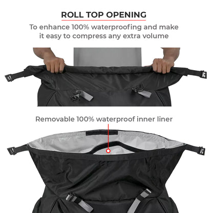 Viaterra Universal Tailbag for Bikes-75L