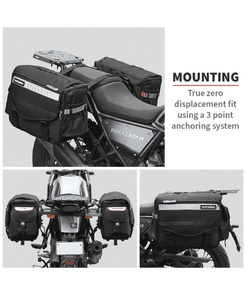 Viaterra Leh 100% Waterproof Saddle Bag for Bikes