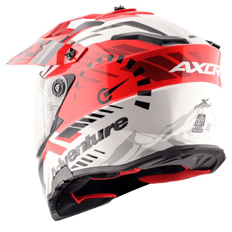 Axor X-Cross Dual Visor Speedometer Helmet