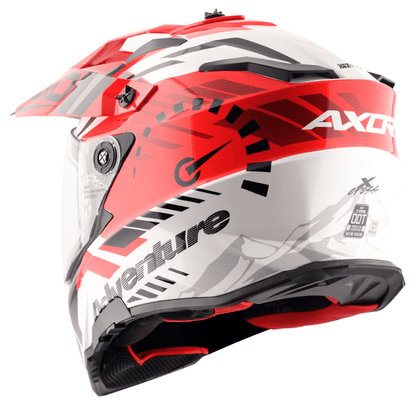Axor X-Cross Dual Visor Speedometer Helmet