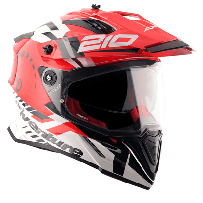 Axor X-Cross Dual Visor Speedometer Helmet