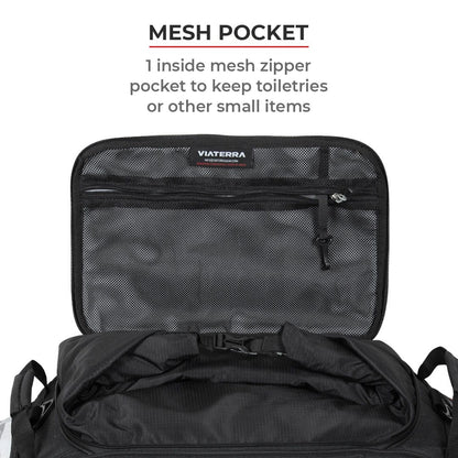 Waterproof Tailbag for Bikes-72L-Orange