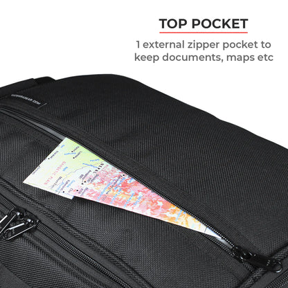 Waterproof Tailbag for Bikes-72L-Orange