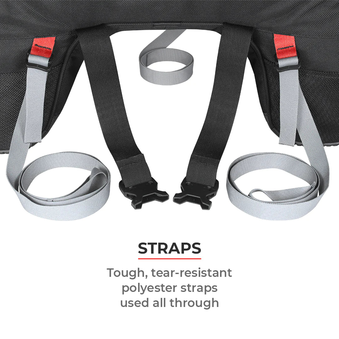 Waterproof Tailbag for Bikes-72L-Orange