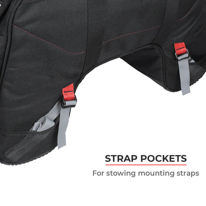 Waterproof Tailbag for Bikes-72L-Orange
