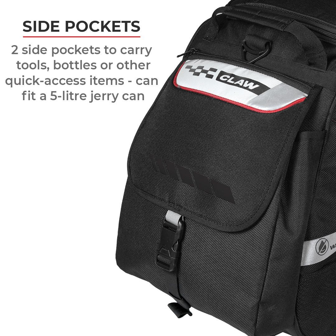 Waterproof Tailbag for Bikes-72L-Orange
