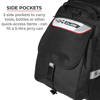 Waterproof Tailbag for Bikes-72L-Orange