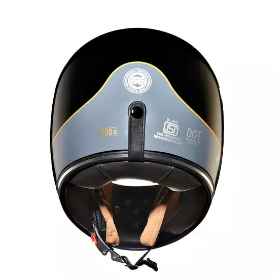 Wave Full Face Black Helmet