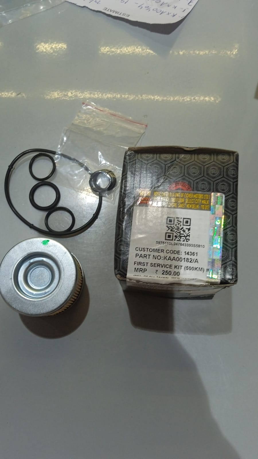 Royal Enfield Himalayan 450/ Guerrilla 450 Oil Filter (RE Genuine) - KAA00182/A