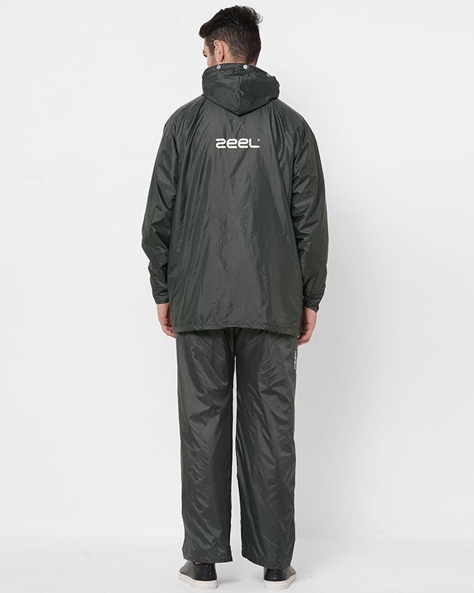 Windy Grey Raincoat for Mens