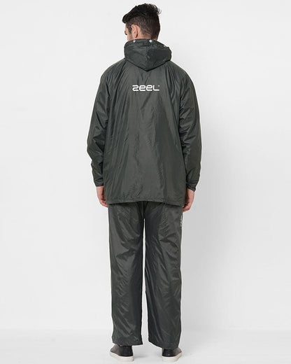 Windy Grey Raincoat for Mens