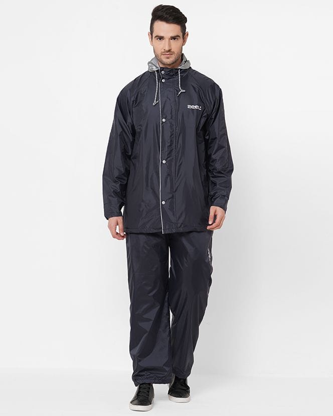 Windy Royal Blue Raincoat for Mens