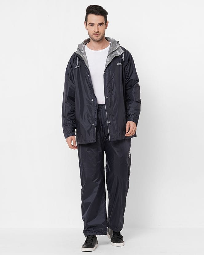 Windy Royal Blue Raincoat for Mens