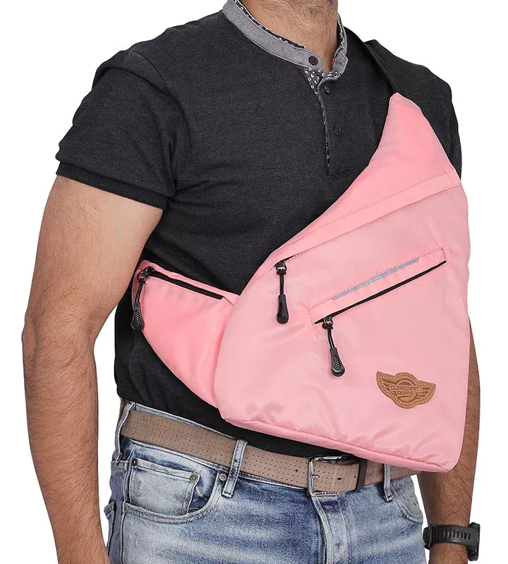 Wing Crossbody Sling Bag-Cross Bag-Pink