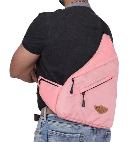 Wing Crossbody Sling Bag-Cross Bag-Pink