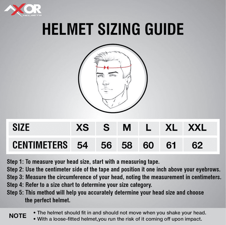 Axor X-Cross Dual Visor Speedometer Helmet