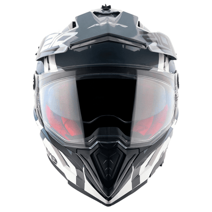 Axor X-Cross Dual Visor Speedometer Helmet