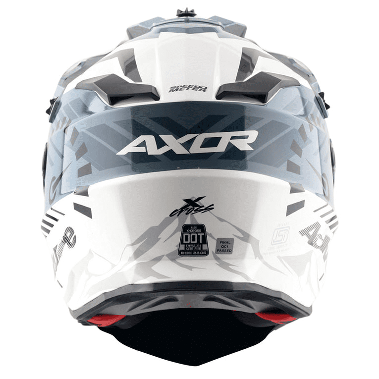 Axor X-Cross Dual Visor Speedometer Helmet