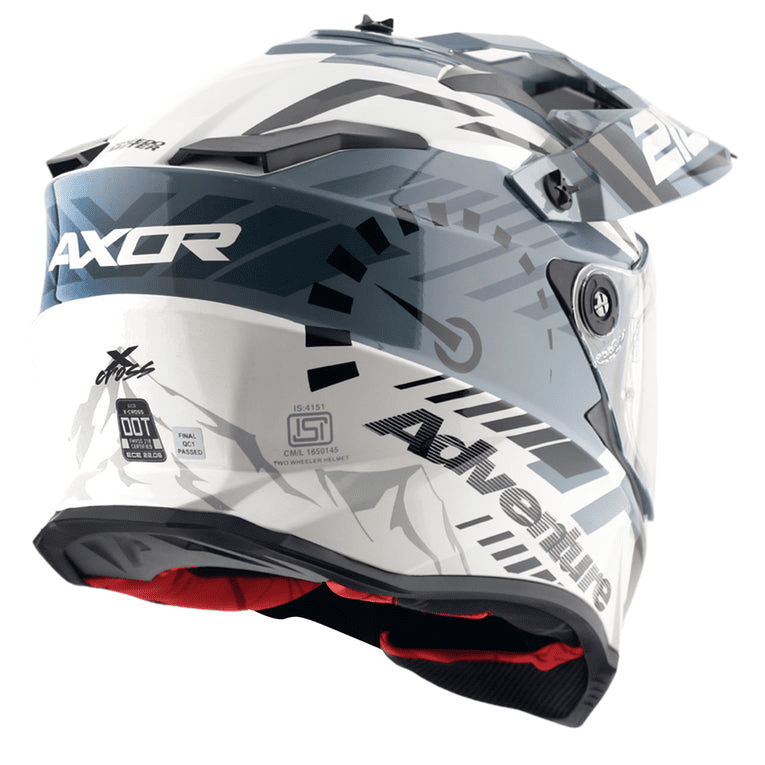Axor X-Cross Dual Visor Speedometer Helmet