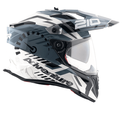 Axor X-Cross Dual Visor Speedometer Helmet