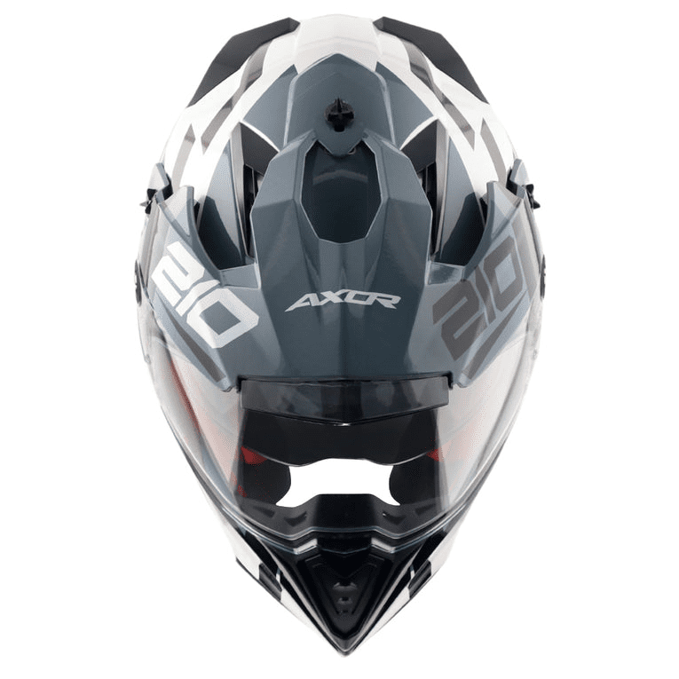 Axor X-Cross Dual Visor Speedometer Helmet