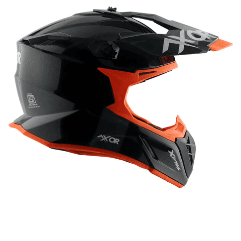 Axor X-Cross Off Road Helmet Black Orange