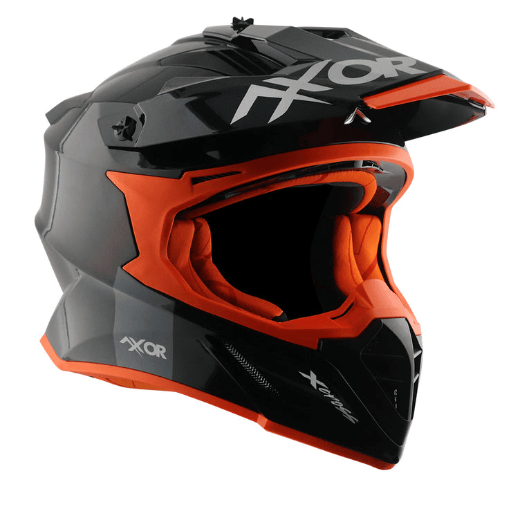 Axor X-Cross Off Road Helmet Black Orange