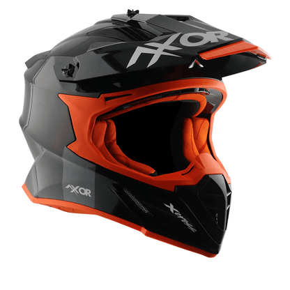Axor X-Cross Off Road Helmet Black Orange
