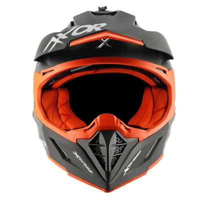 Axor X-Cross Off Road Helmet Dull Black Orange