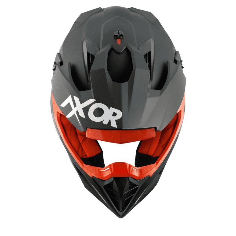 Axor X-Cross Off Road Helmet Dull Black Orange