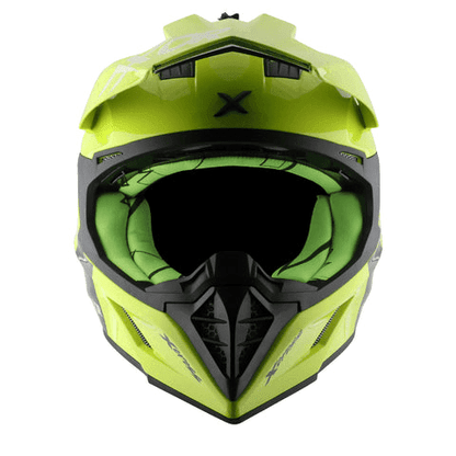 Axor X-Cross Off Road Helmet Neon Yellow