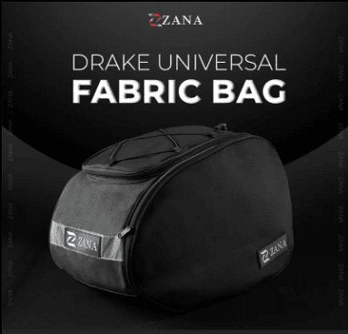 ZANA - Drake Universal Fabric Saddle Bag (32 Litre Single Bag)